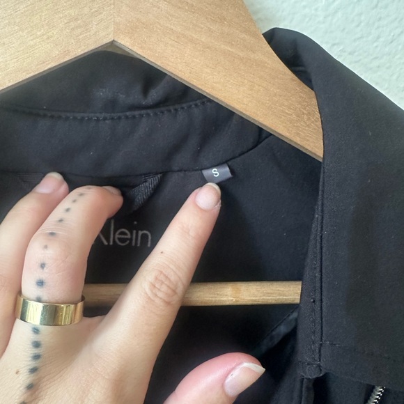 Calvin Klein waterproof coat sz small - Picture 3 of 13